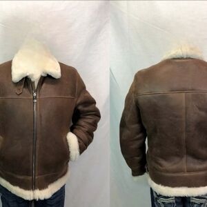 B3 Sheepskin Bomber Jacket